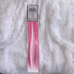 Three Pink Hot Topic Hair Extensions